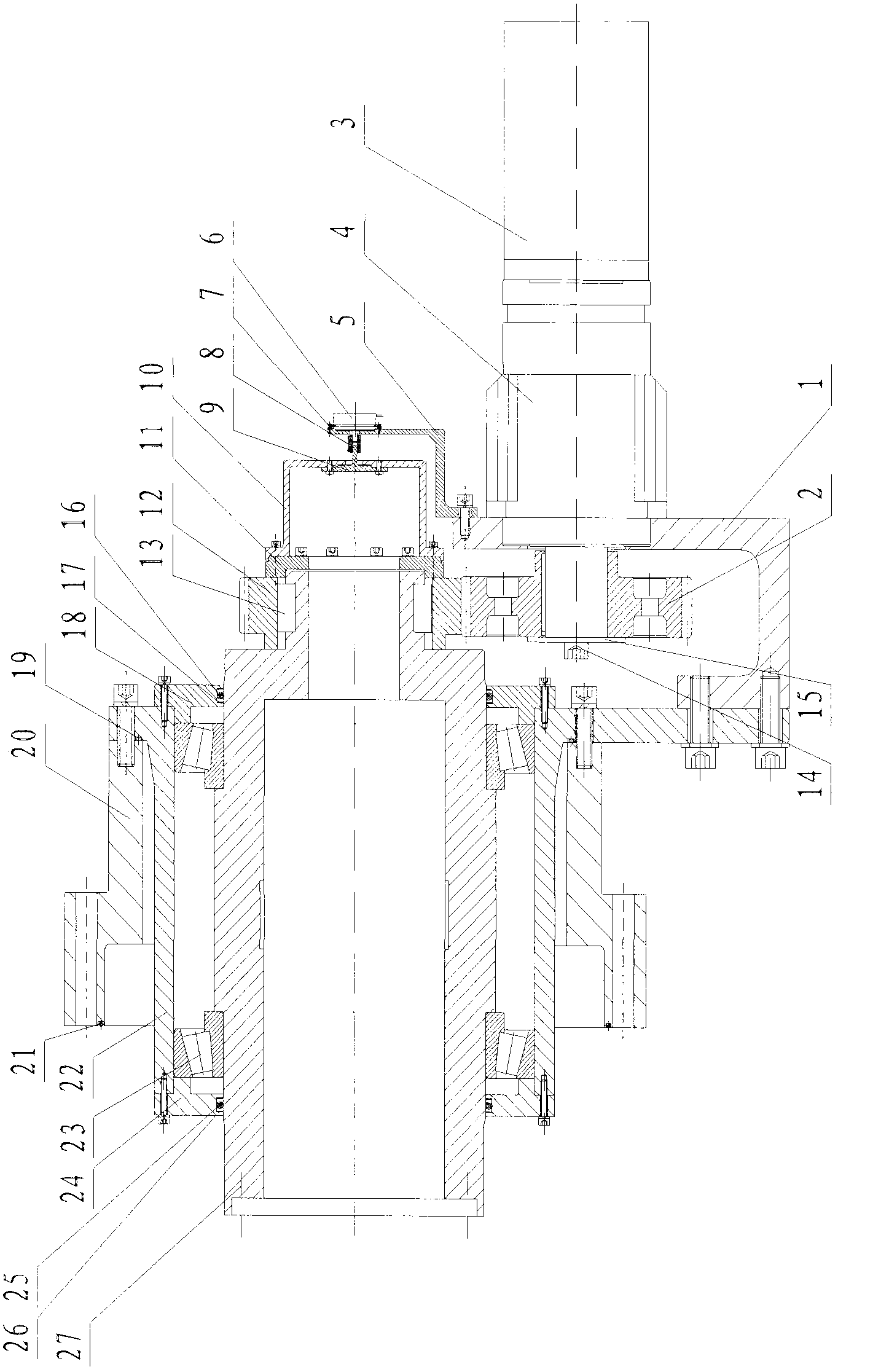 Half-module window rotating mechanism applied to supersonic wind tunnel