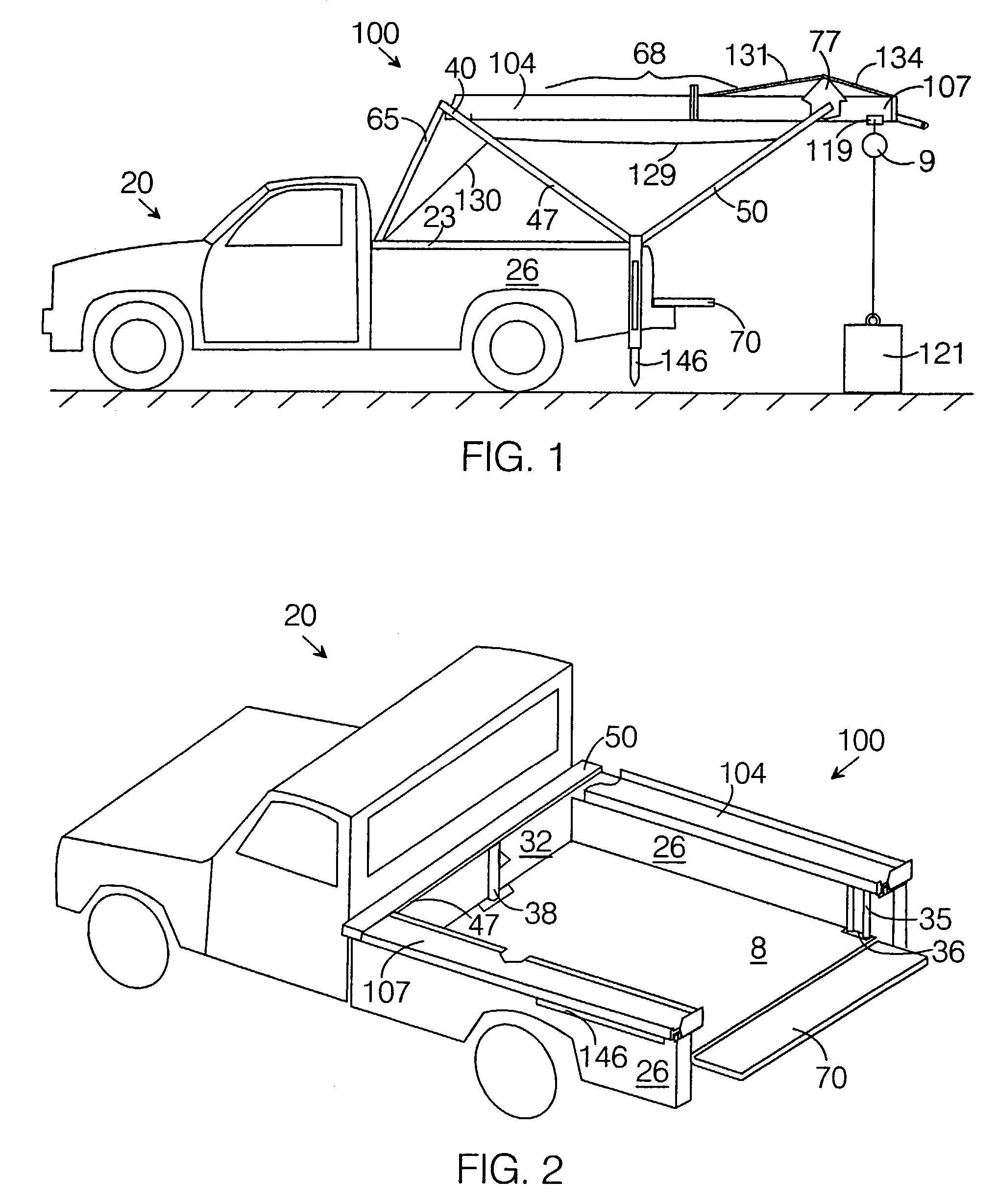 Portable hoisting device