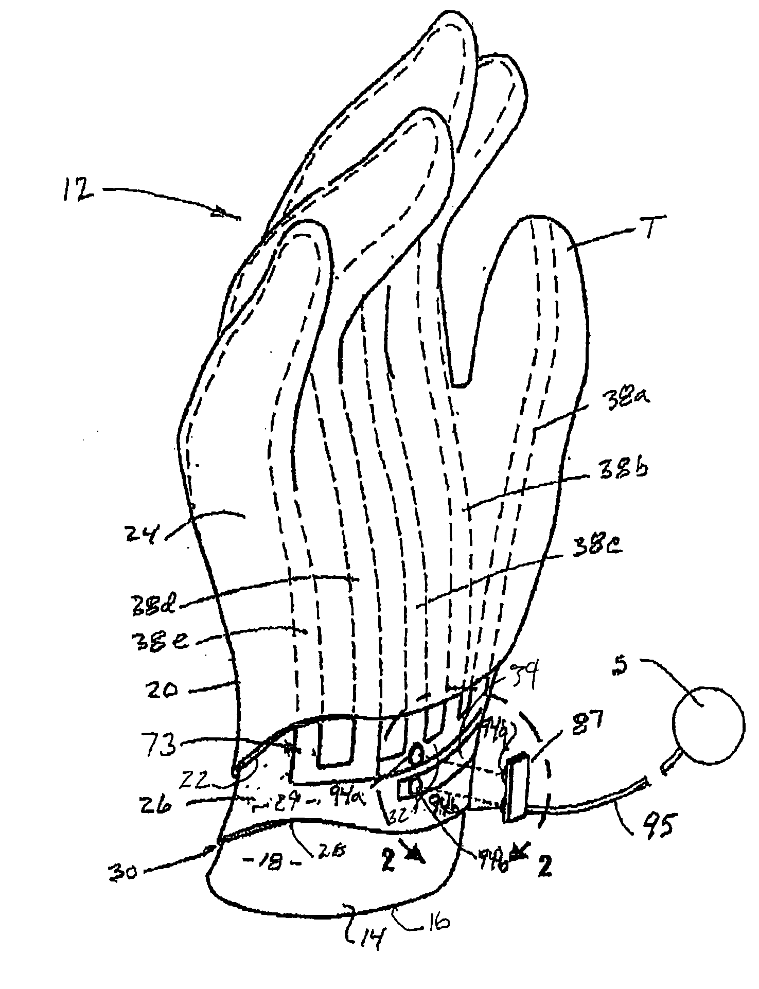 Electrically heated articles of apparel having variable heating characteristics and methods of making same