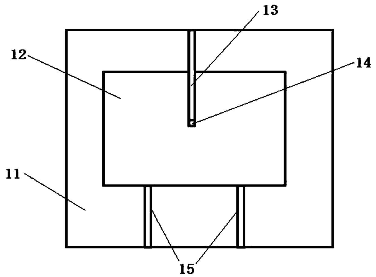 Ge-Si heterojunction bipolar transistor detector based on antenna direct matching