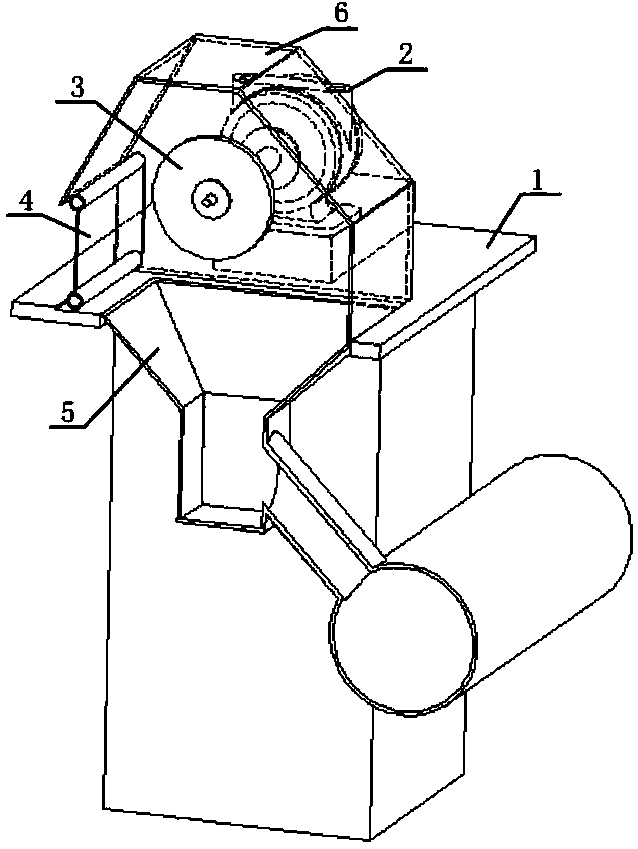 Grinding and recovering system