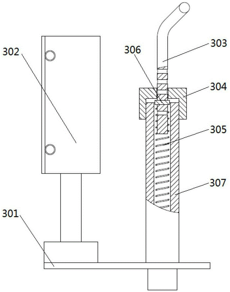 Single paper separation device for stacked paper