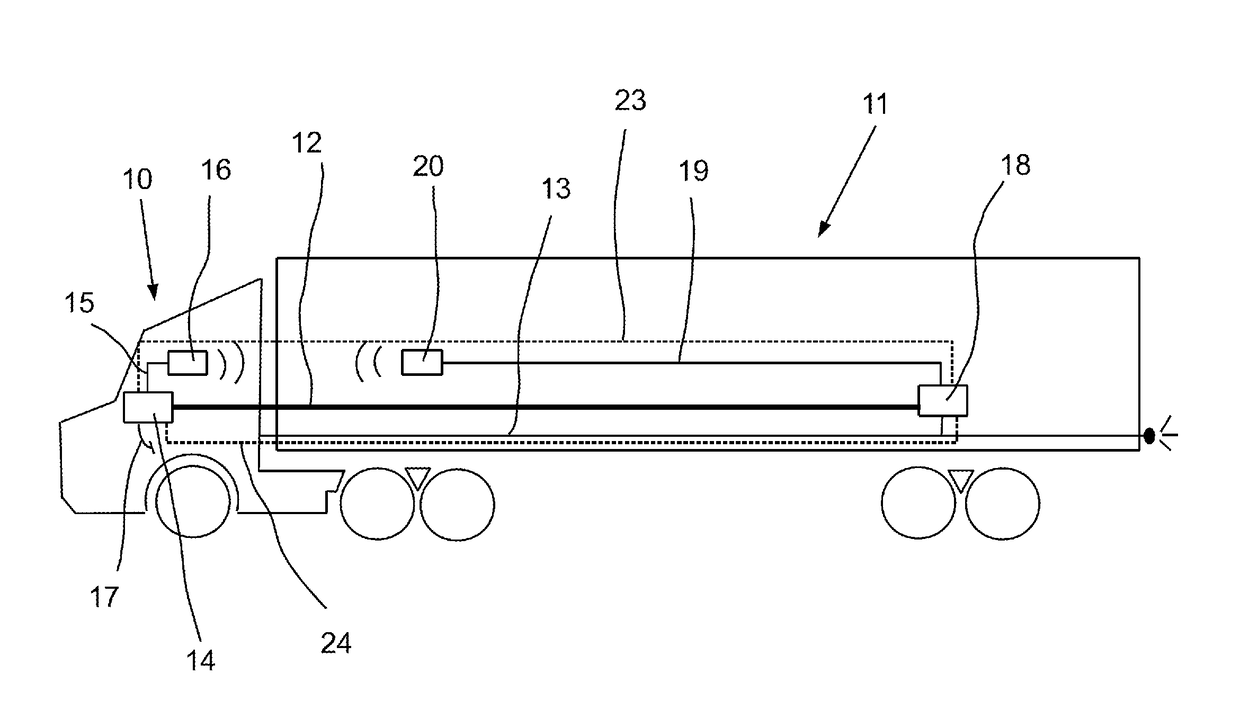 Electronic brake system for a trailer