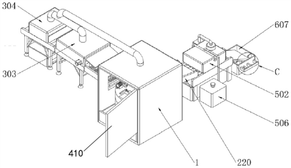 A fast automatic stamping device for continuous irregular items