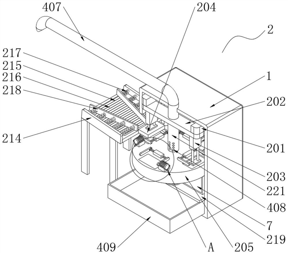 A fast automatic stamping device for continuous irregular items