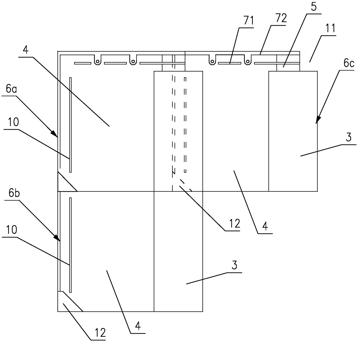 Traditional archaistic style integrated roof tile