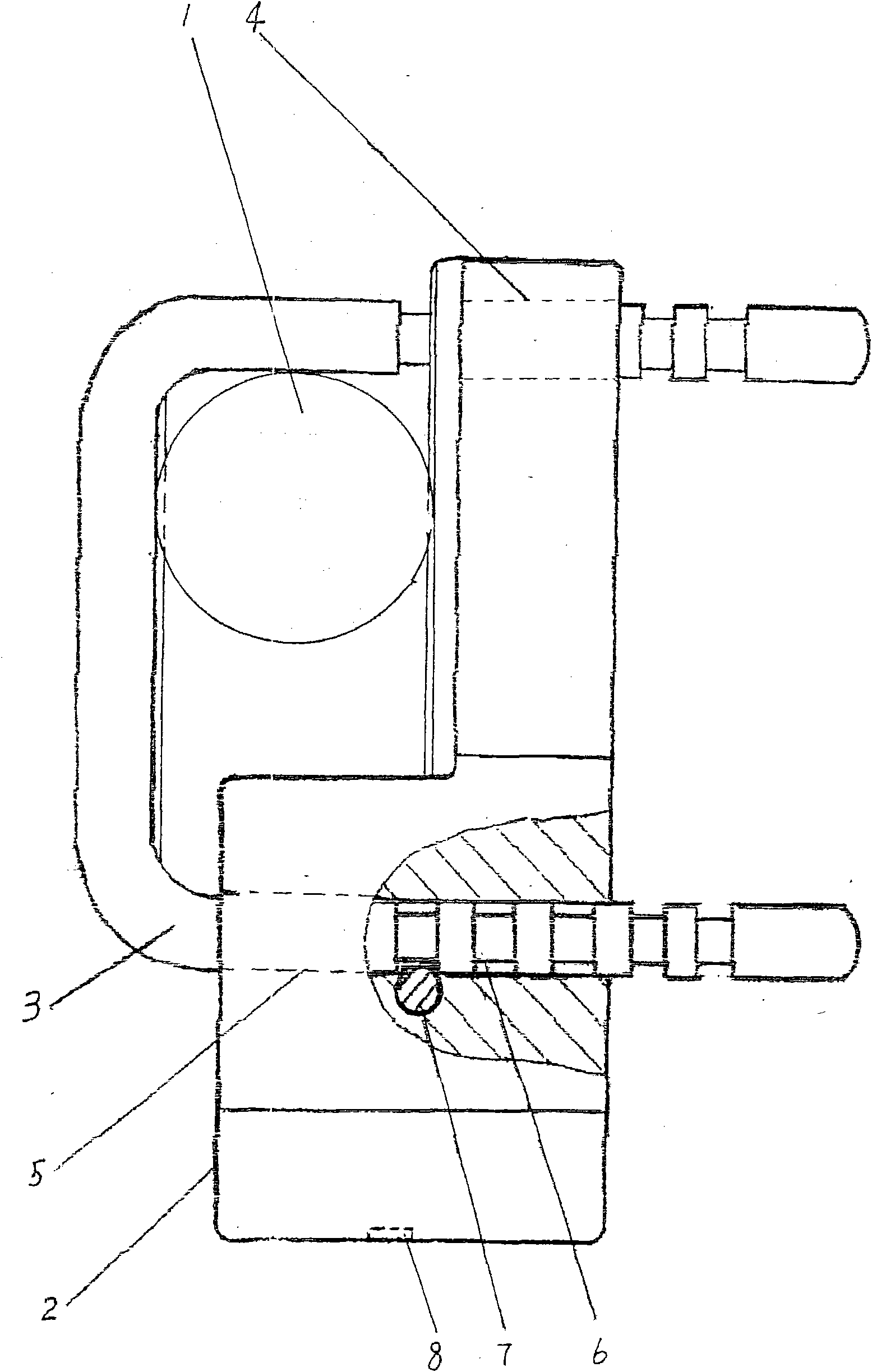 Adjustable lock for stop valve