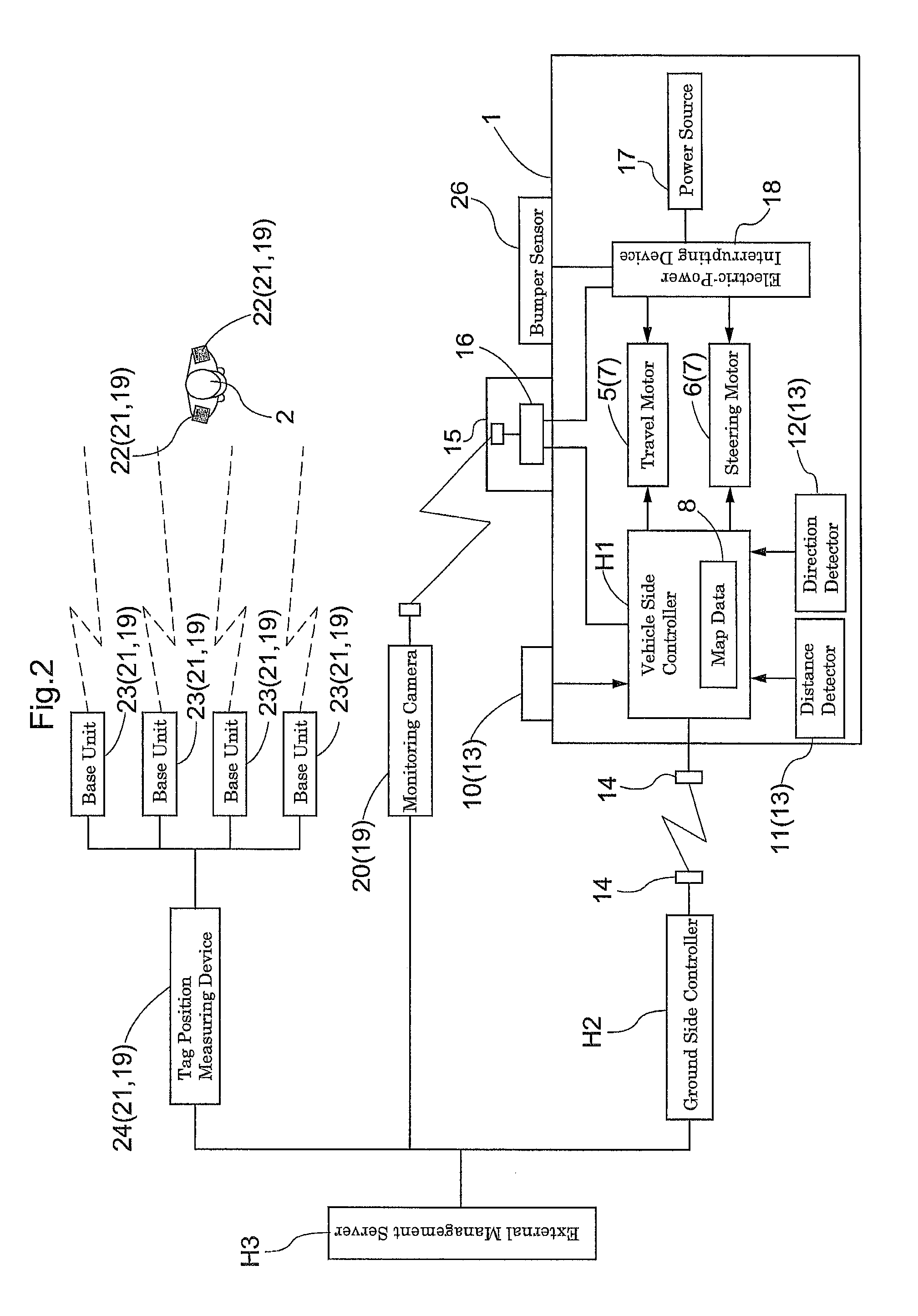 Article transport facility