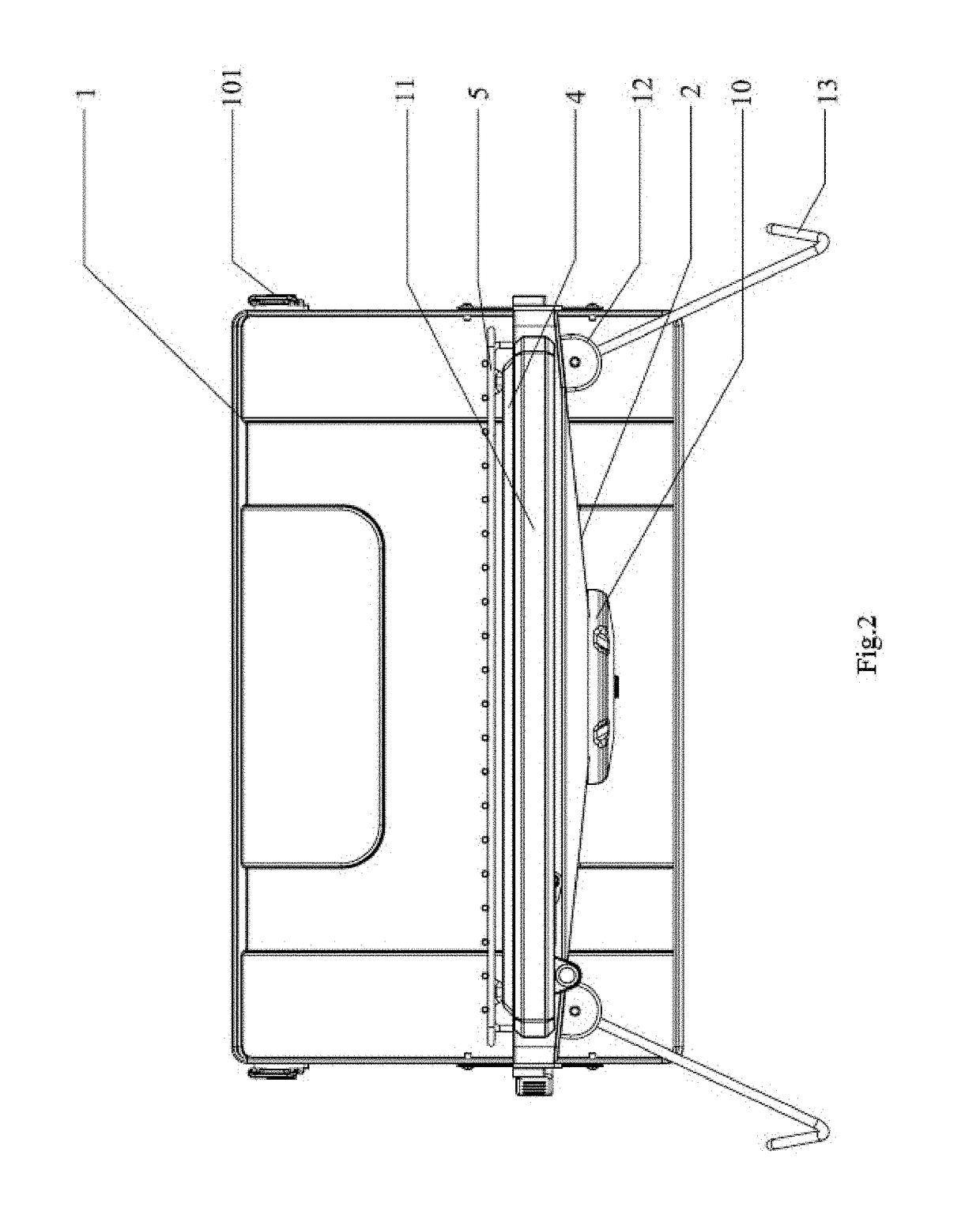 Portable uniform-temperature gas oven