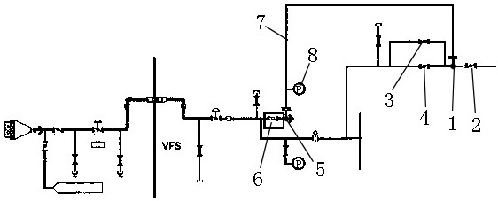 Pressure relief system and method for integral leak rate test of AP1000 containment