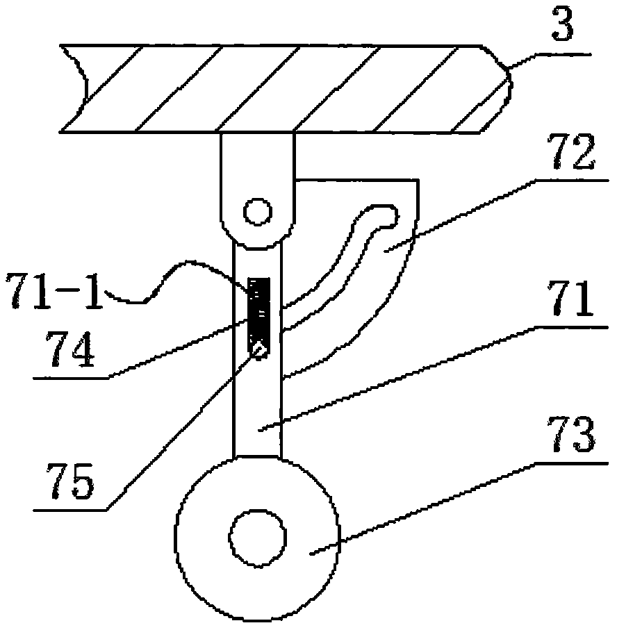 Washing and disinfecting device special for ear-nose-throat department