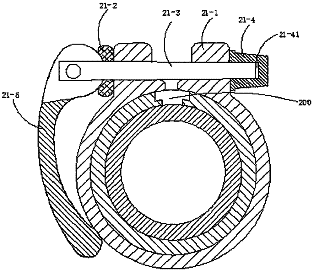 Washing and disinfecting device special for ear-nose-throat department