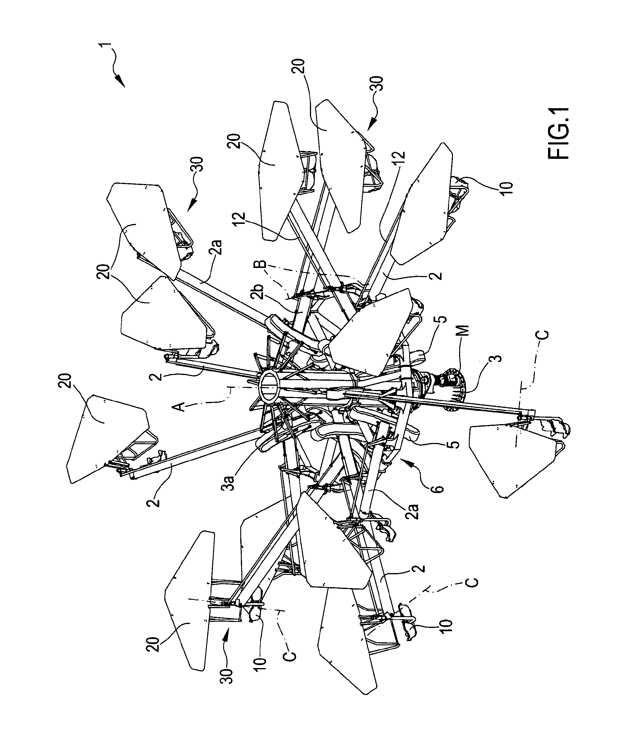 Amusement Ride for Hang Gliding Simulation