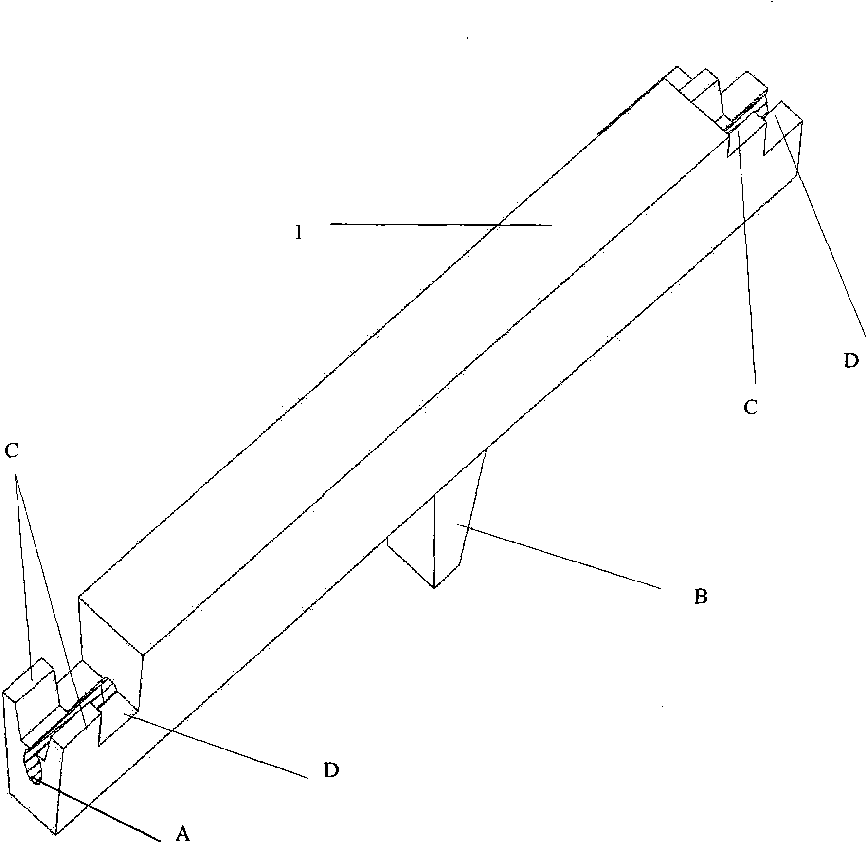 Side slope safety and ecological shelter components