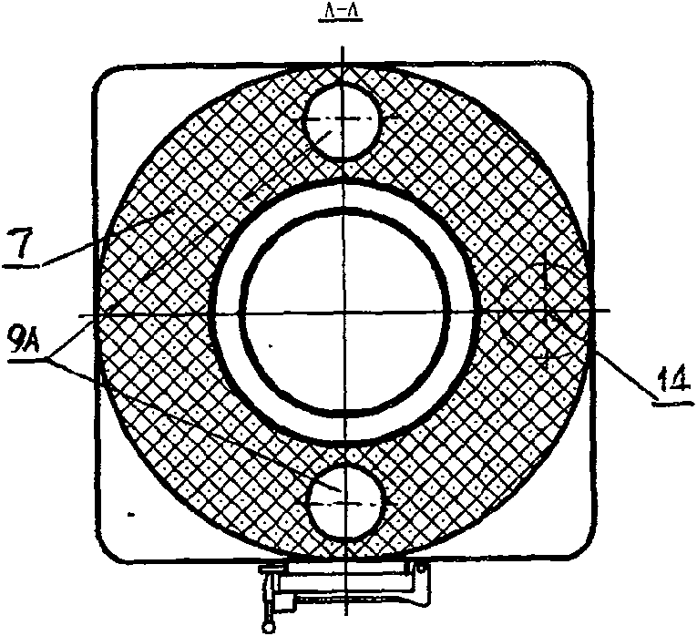 Miniature energy-saving consumption-reducing vertical bearing boiler