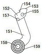 Wrap angle posture adjusting mechanism and angle wrapping machine