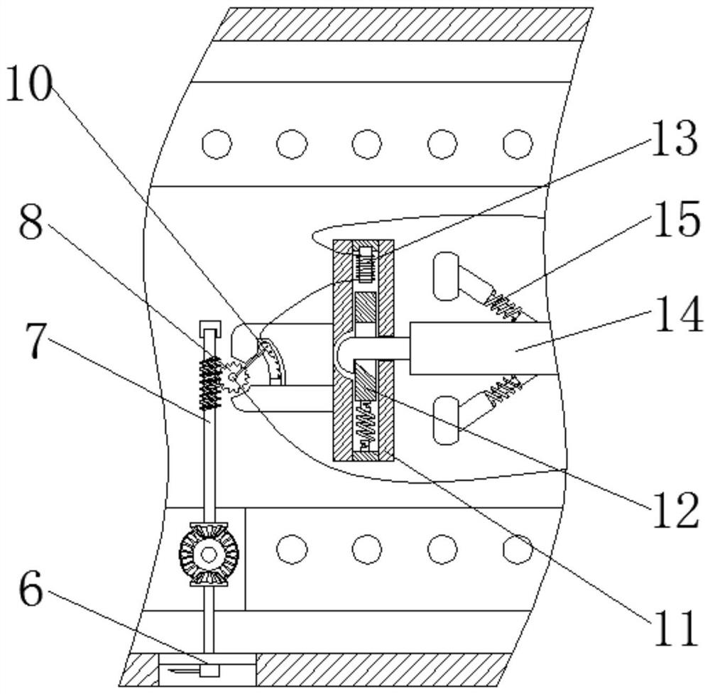 Inverter heat dissipation device for photovoltaic power generation