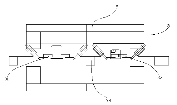 Automobile filter casing automatic production line