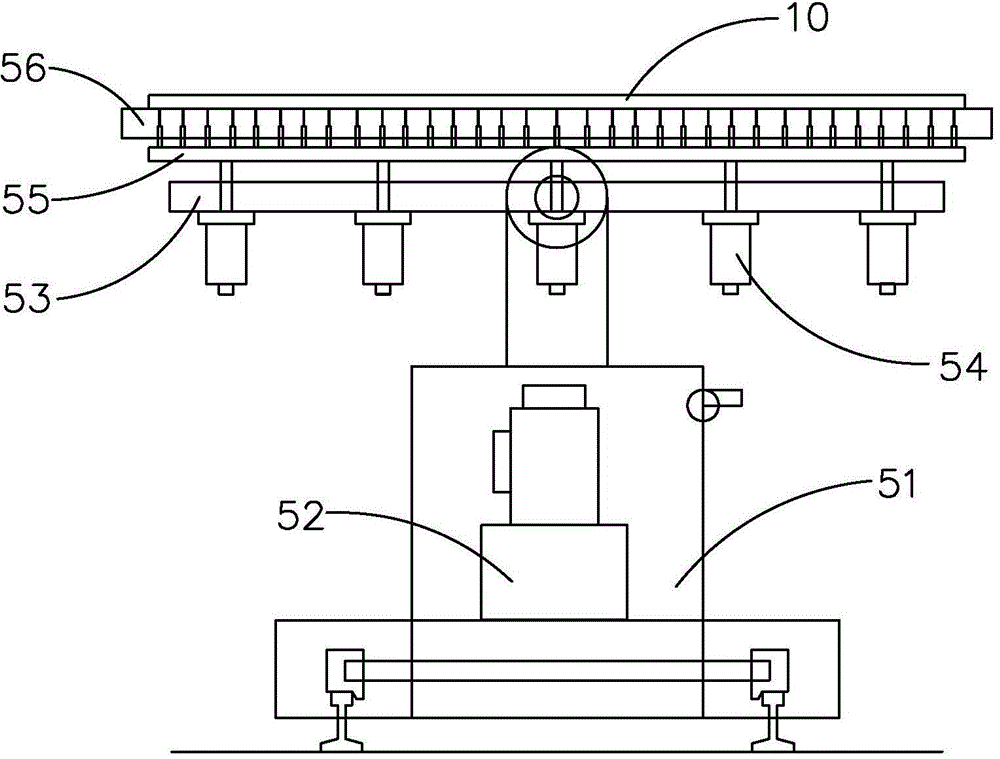 High-definition OLED line post-procedure automatic distribution system