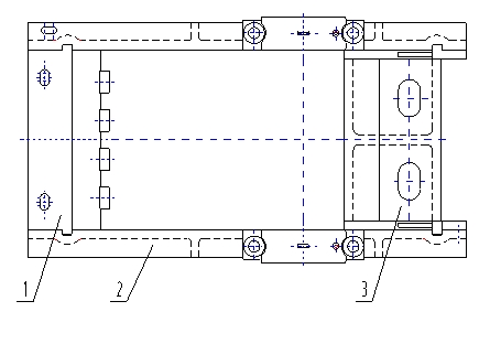 Large separable combined jaw crusher frame