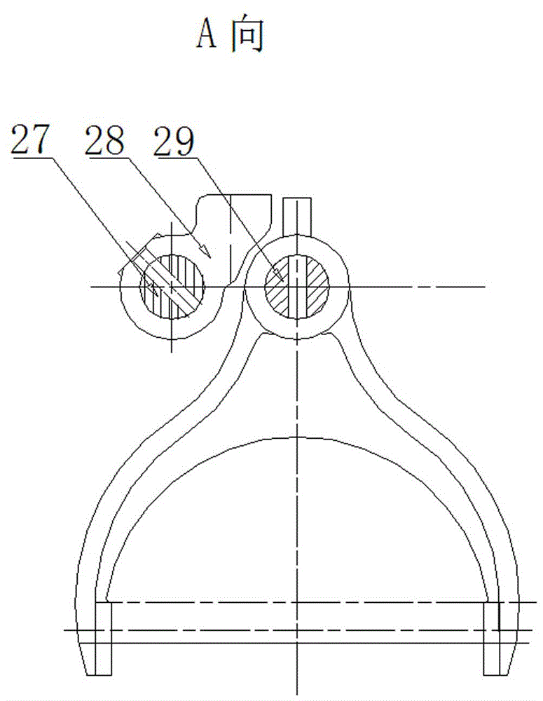 A transmission for plant protection machinery