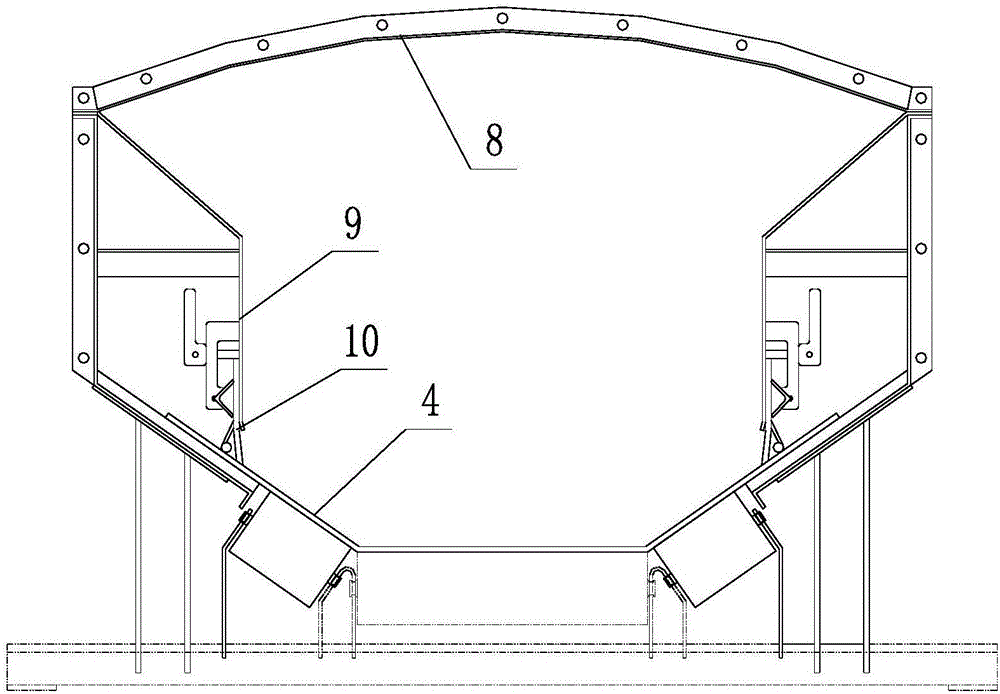 Dust control method and device of power plant coal transport system