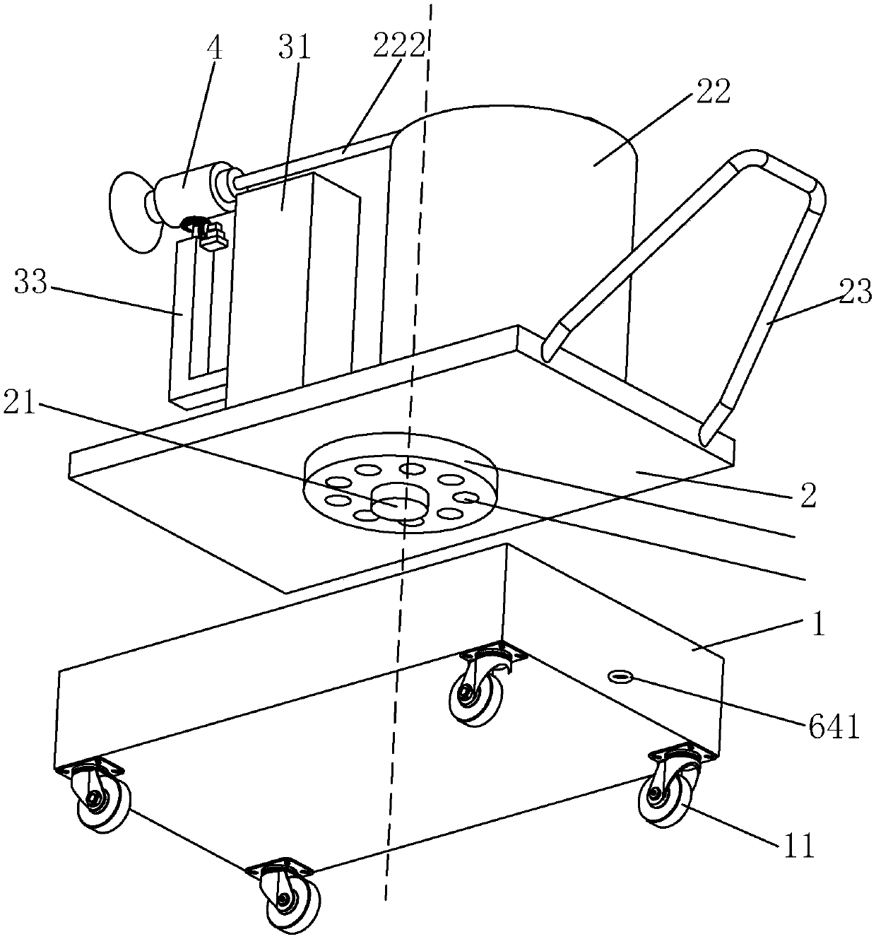 Tree insect killing device for municipal gardens