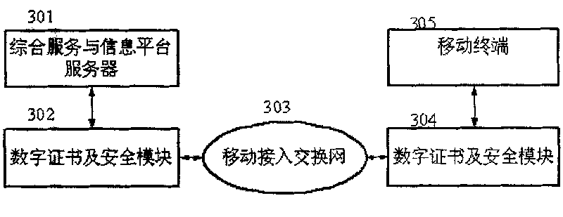 Personal comprehensive network service and information system facing mobile terminal customer