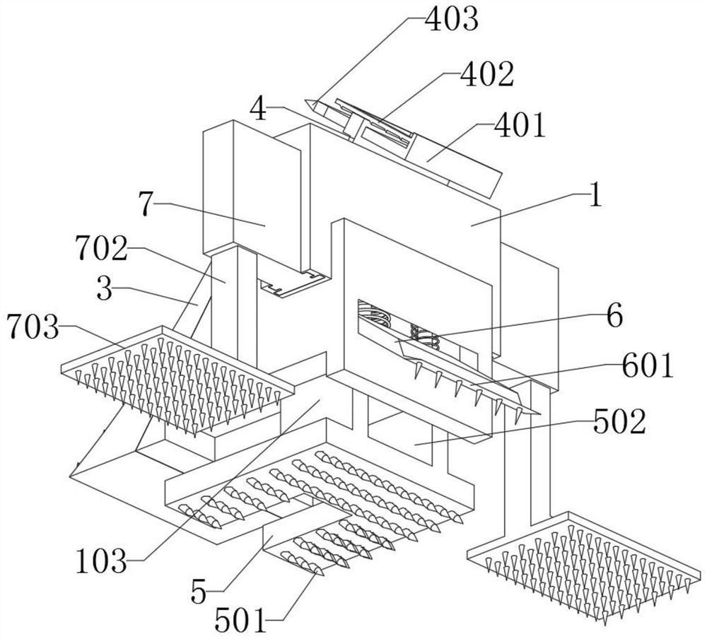 Ice and snow rapid melting anti-sliding device based on snowy slope parking