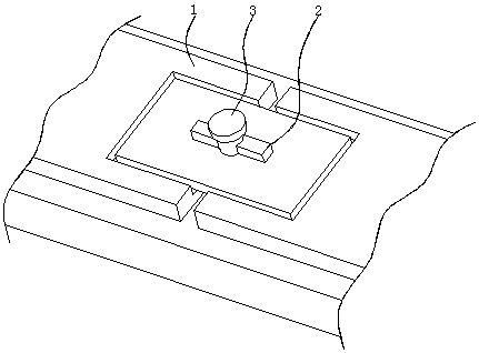 Damping device for bridge widening construction