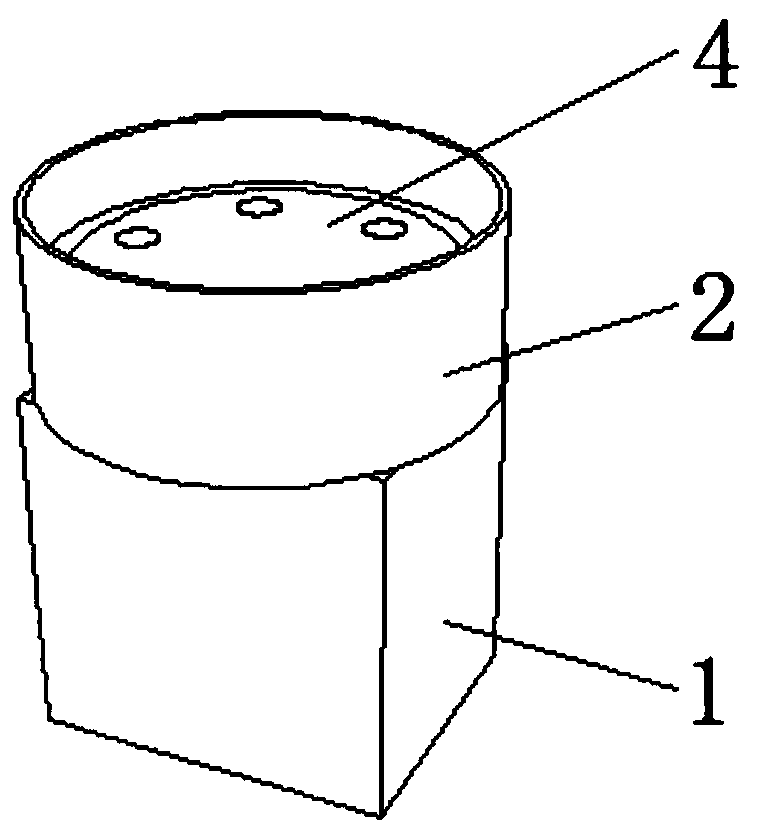 Blood oscillation mixing device for blood detection