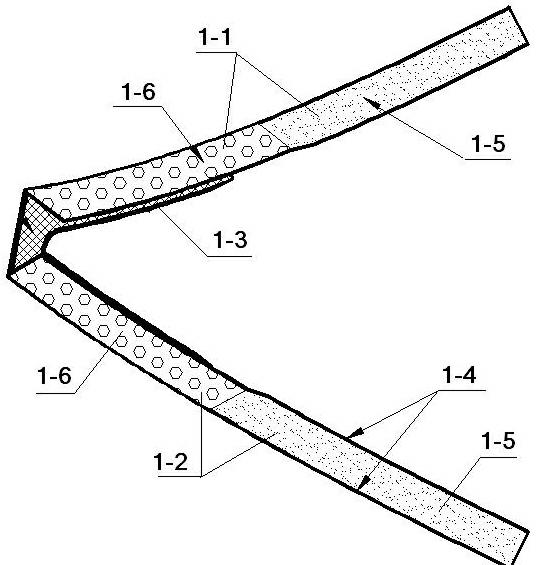 Segmented fan blade as well as preparation and assembly method of segmented fan blade