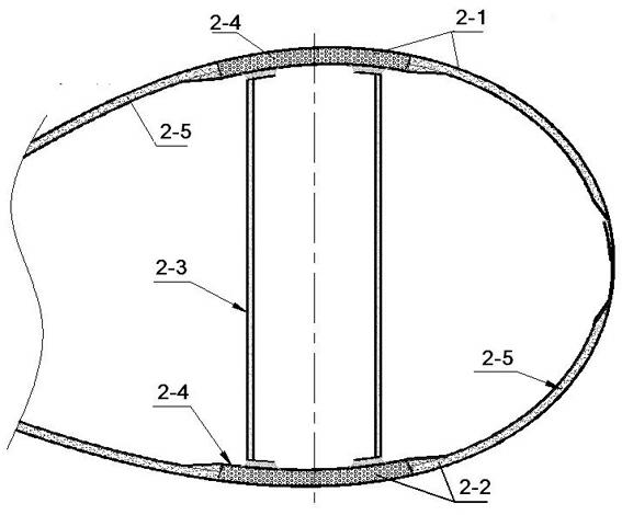 Segmented fan blade as well as preparation and assembly method of segmented fan blade