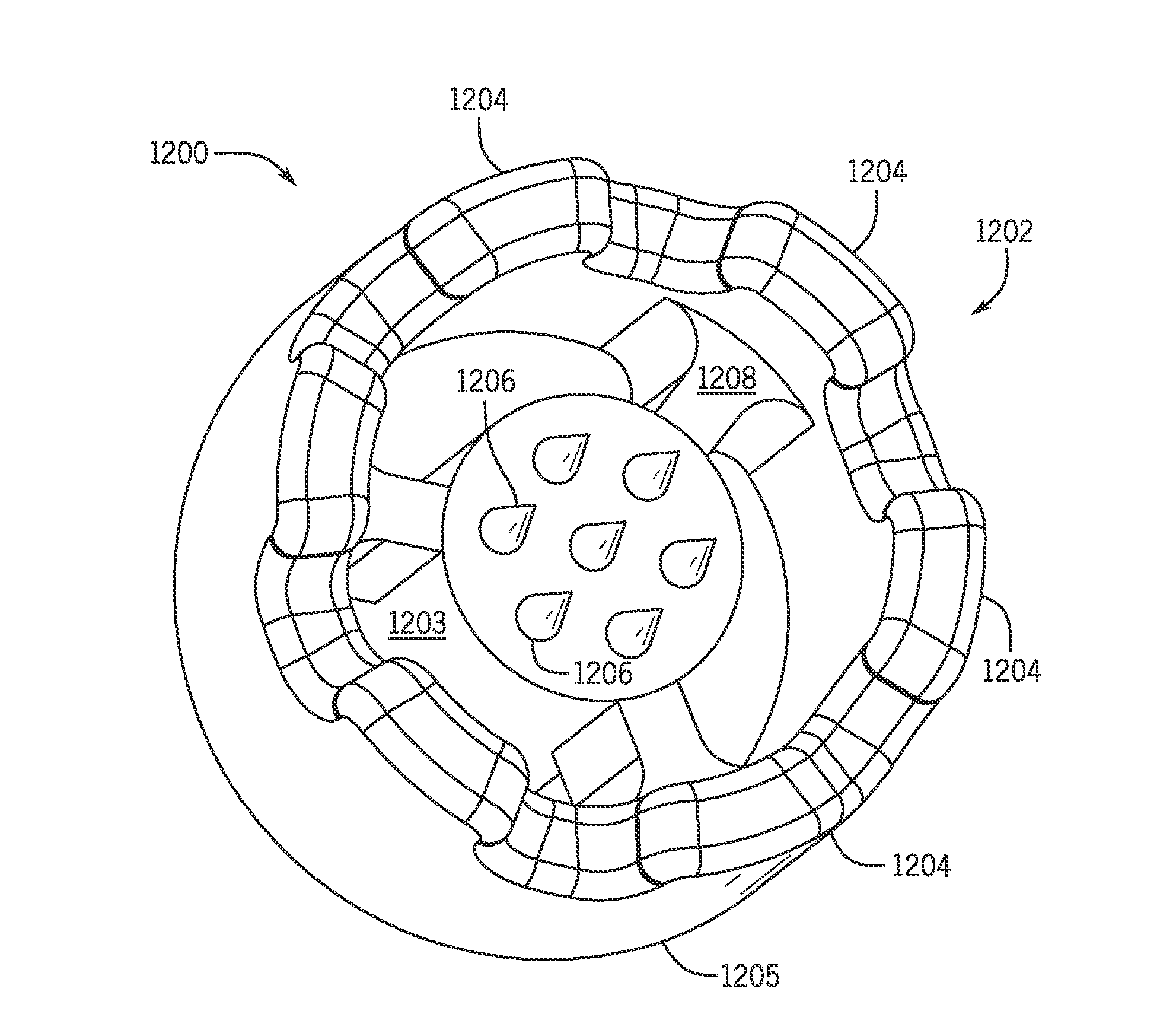 Allergy Skin Test Devices with Surrounding Pain-Reduction Structures