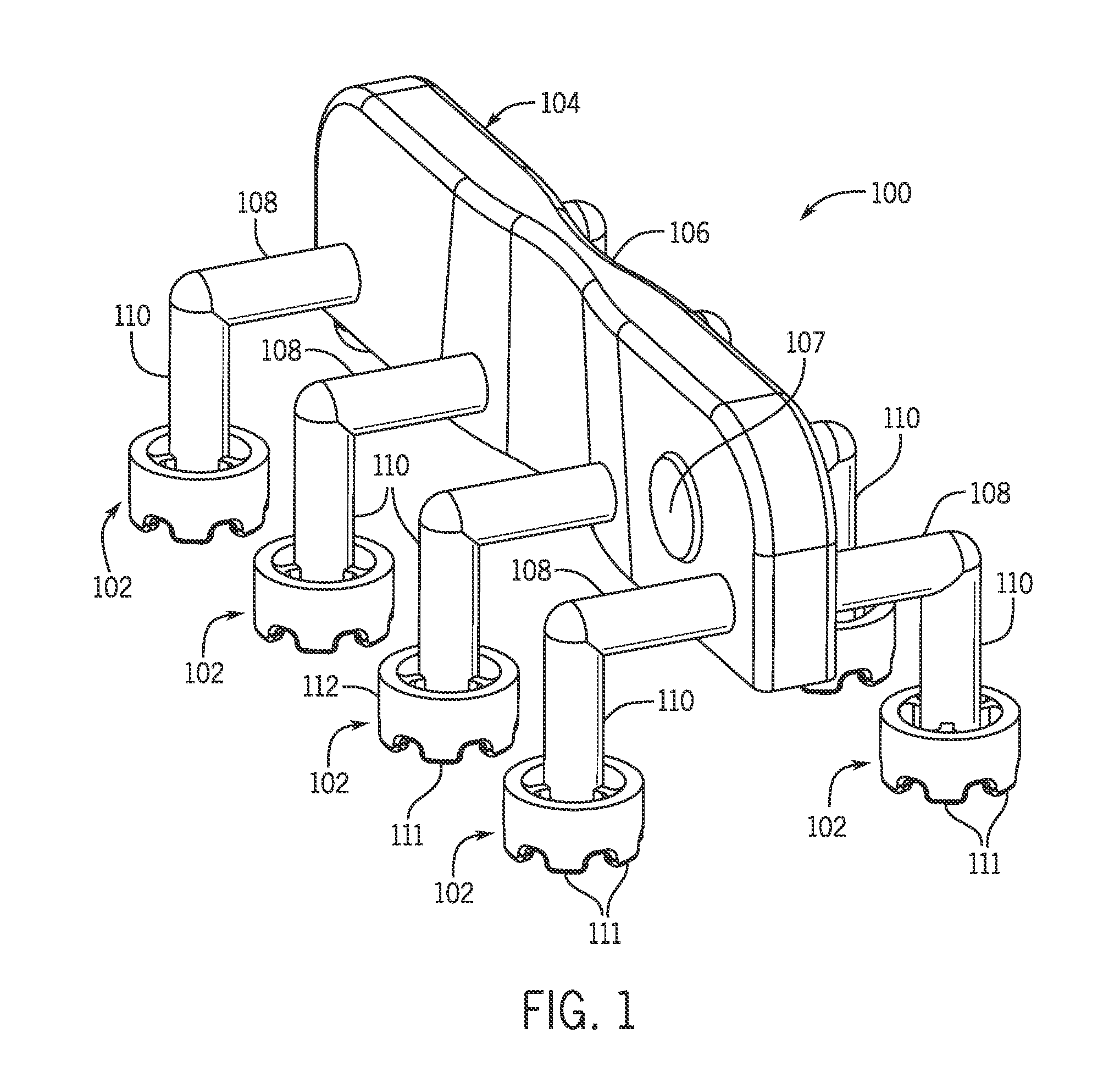 Allergy Skin Test Devices with Surrounding Pain-Reduction Structures