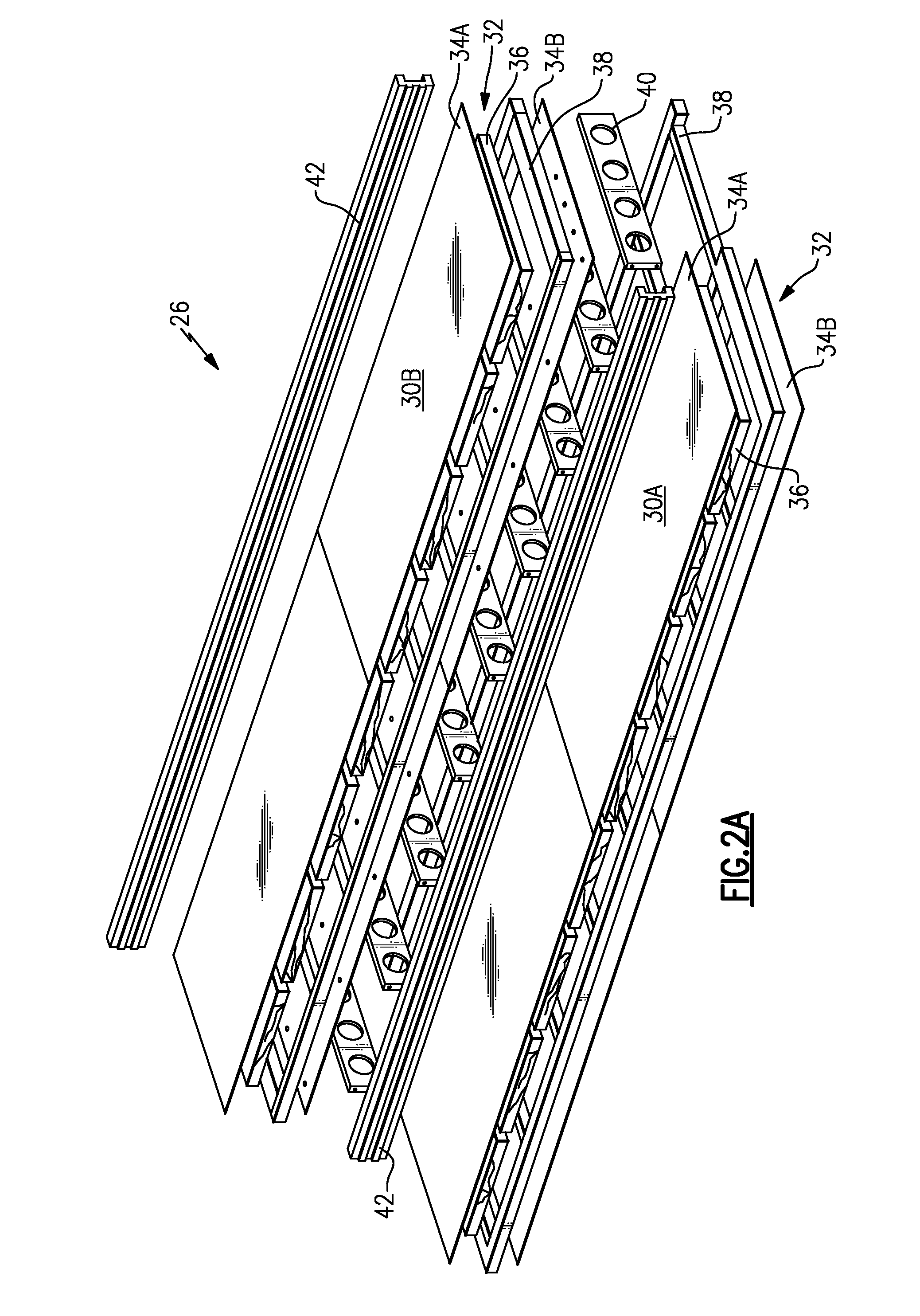 Powered dual level telescopic seating riser assembly