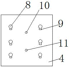 Gridding distribution type monumental building fire extinguishing system