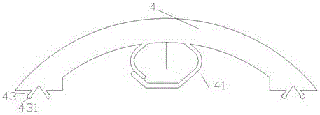 Cable with protective cover and assembly and installation method of cable