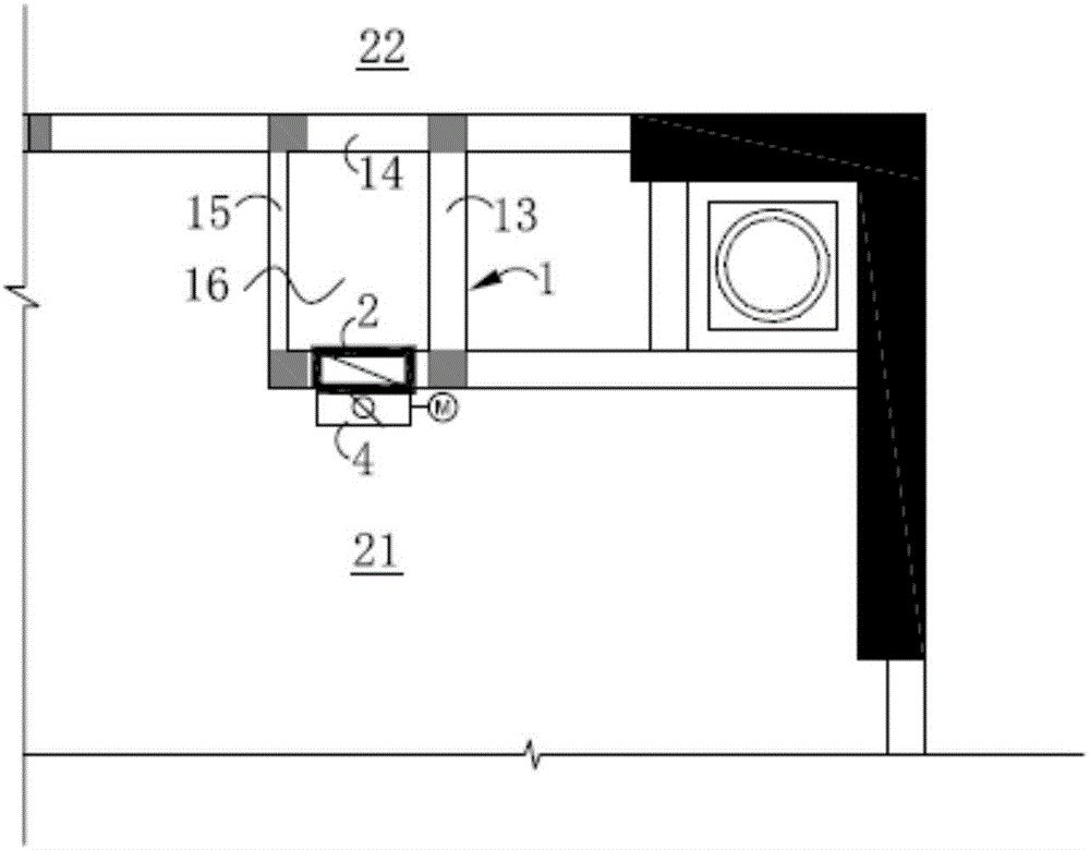 Pressure relief well and building