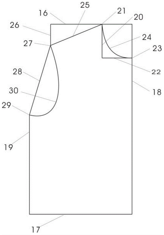 Method for tailoring fitted blouse body prototype