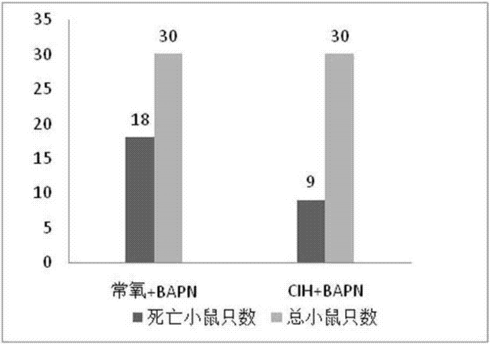 Application of intermittent low-oxygen system in thoracic aortic aneurysm treating device