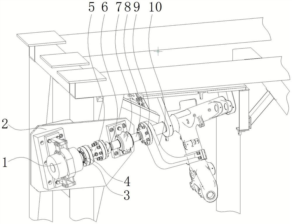 Aircraft landing gear aerodynamic load simulation device