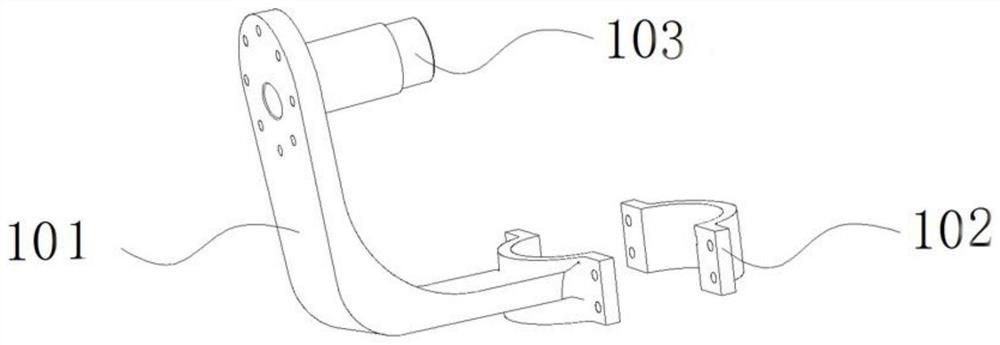 Aircraft landing gear aerodynamic load simulation device