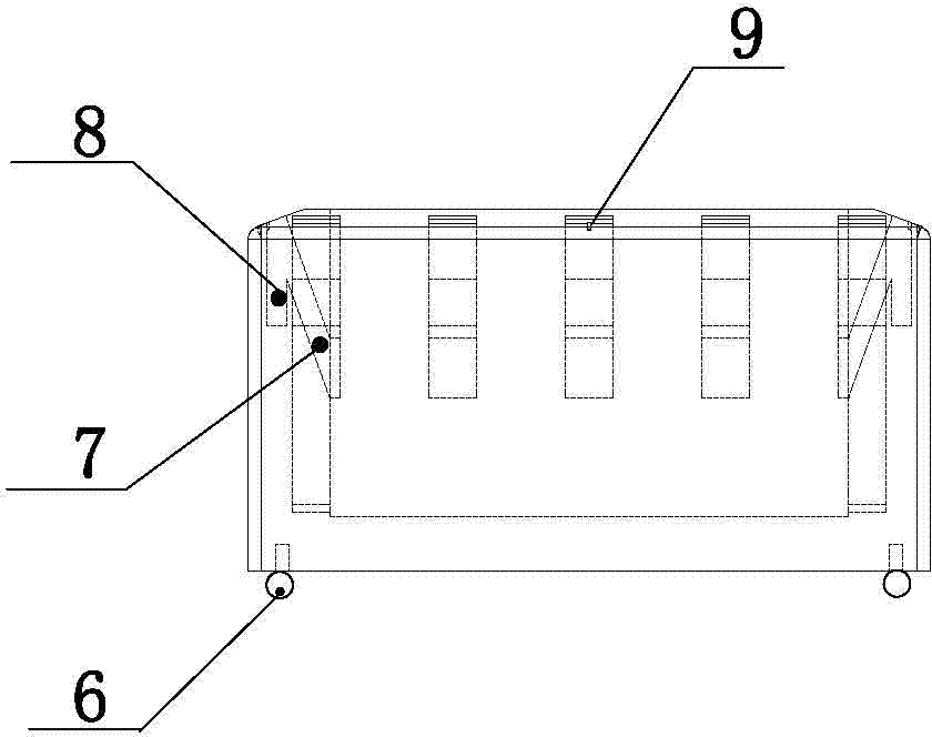 Crib capable of containing fences