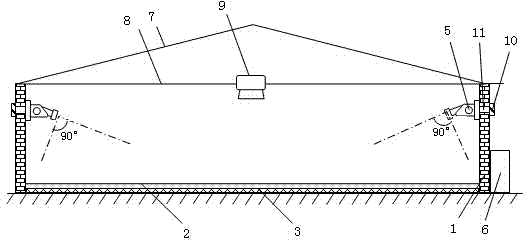 Intelligent pigsty cleaning device and method