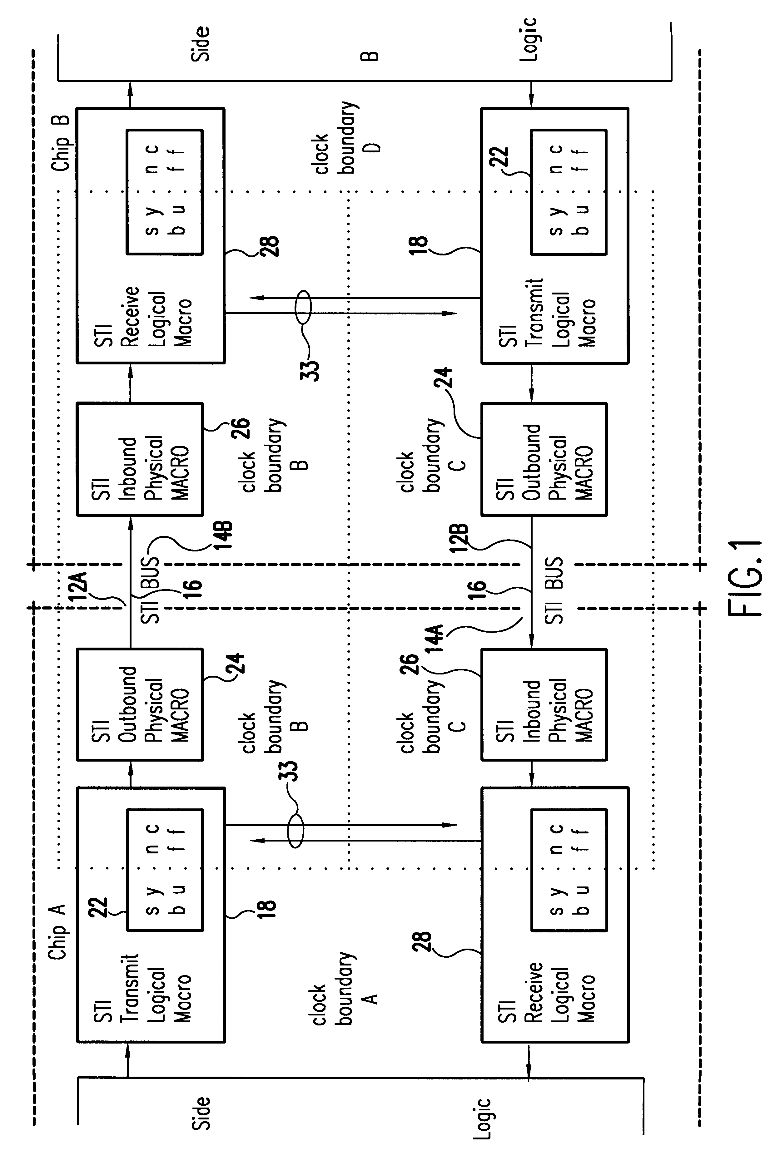 Self-timed parallel data bus interface to direct storage devices