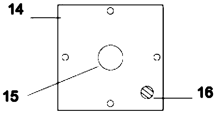 Rigid cylinder vortex-induced vibration testing device capable of achieving nonlinear boundary conditions