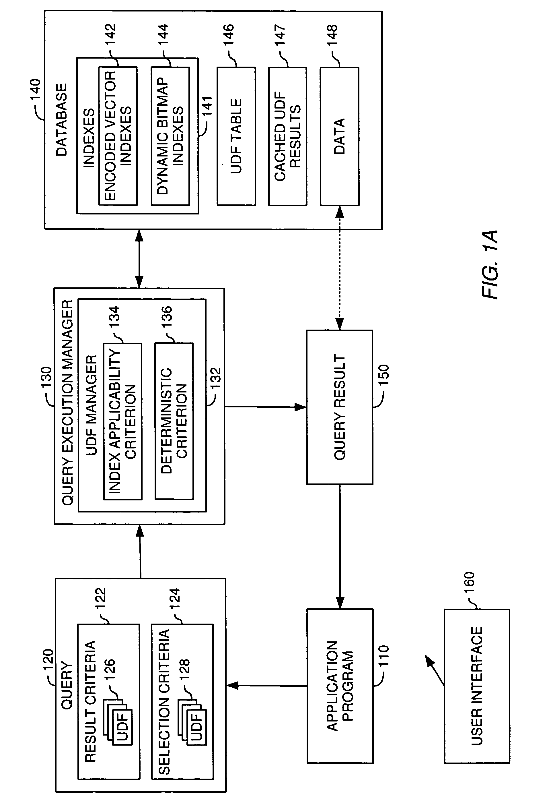 Techniques for processing database queries including user-defined functions