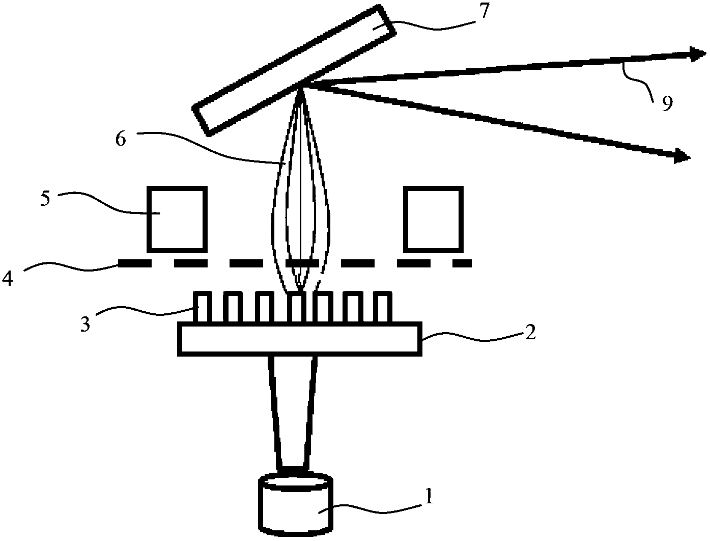 X-ray generating apparatus, static CT imaging apparatus and X-ray generating method