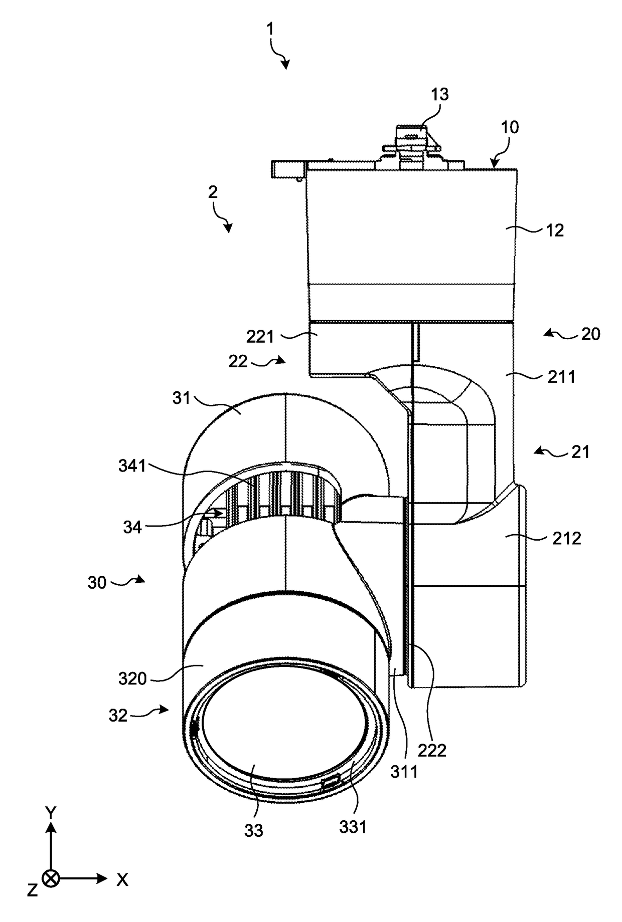 Driving device and lighting apparatus